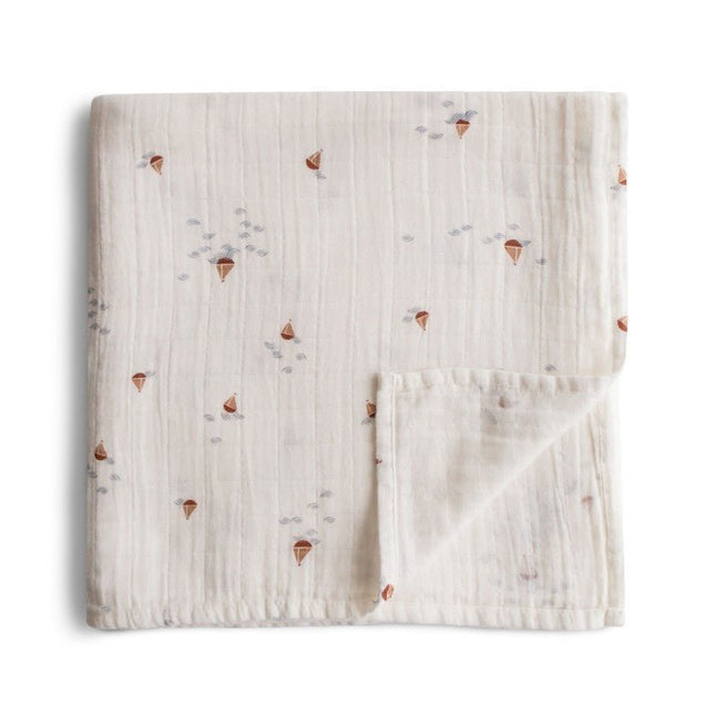 Mushie Hydrofiele Doek Boats 120cm - Mushie - Babywinkel - 810052466859