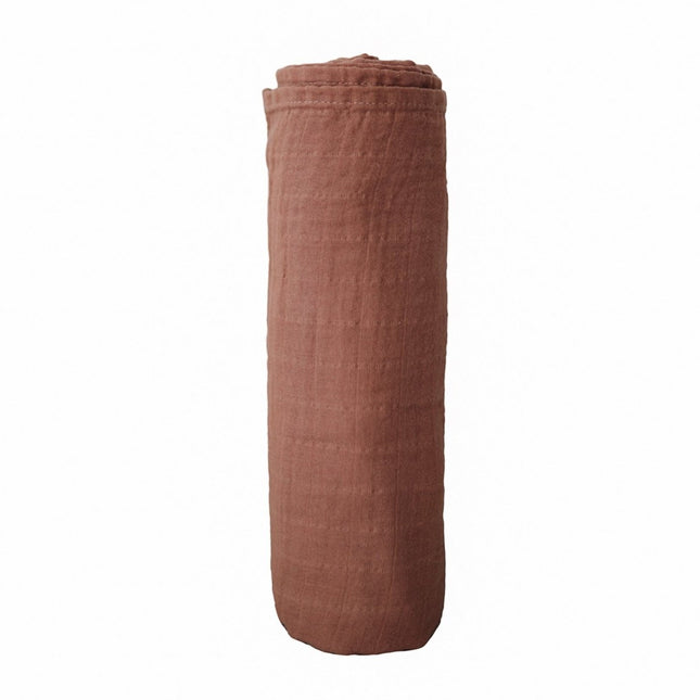 Mushie Hydrofiele Doek Cognac XL - Mushie - Babywinkel - 7426999779209