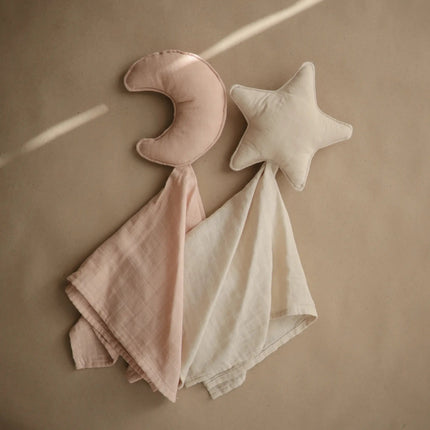 Mushie Knuffeldoekje Lovey Star Fog - Mushie - Babywinkel - 810052465593