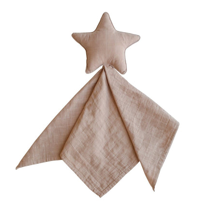 Mushie Knuffeldoekje Lovey Star Natural - Mushie - Babywinkel - 810052460666