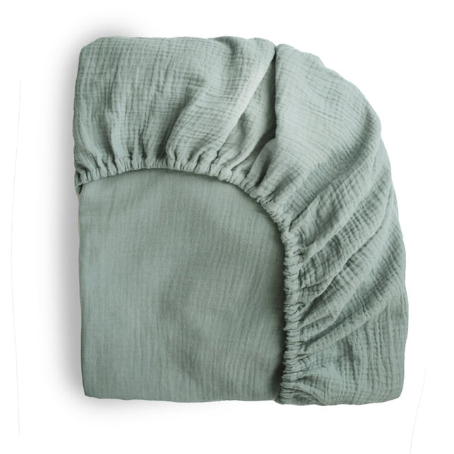 Mushie Ledikantlaken Roman Green - Babywinkel - 810052461625