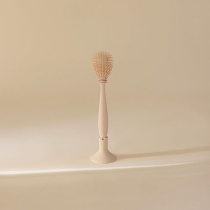 MUSHIE - SILICONE BABY BOTTLE BRUSH - Shifting Sand - Mushie - Babywinkel - 840355801170