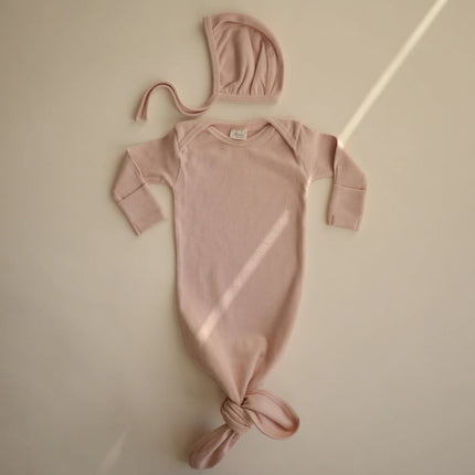 Mushie Slaapzak Baby Blush Newborn - Mushie - Babywinkel - 810052465043