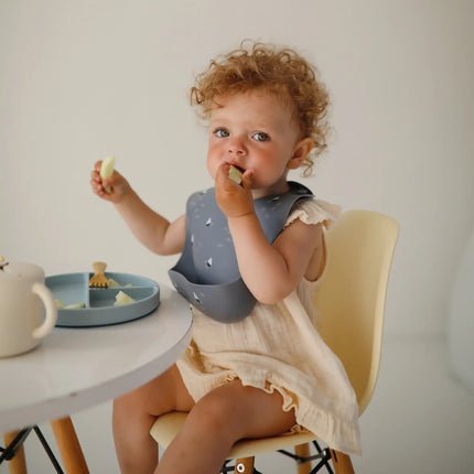 Mushie Slabbetje Silicone Cambridge Boats - Mushie - Babywinkel - 810052464602