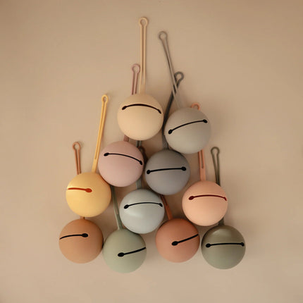 Mushie Speenhouder Siliconen Natural - Mushie - Babywinkel - 810052460147