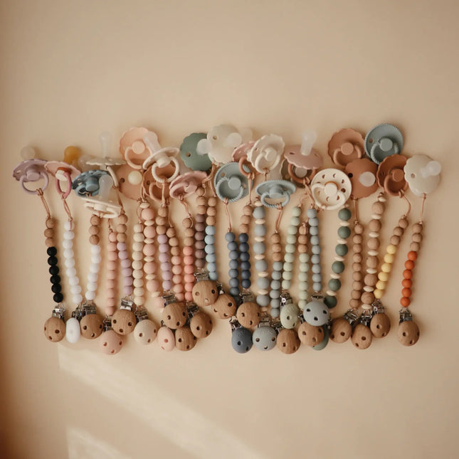 Mushie Speenkoord Eva Ash - Mushie - Babywinkel - 810052466866