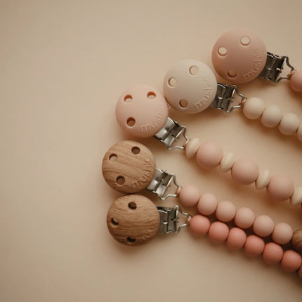 Mushie Speenkoord Eva Blush - Mushie - Babywinkel - 810052466880