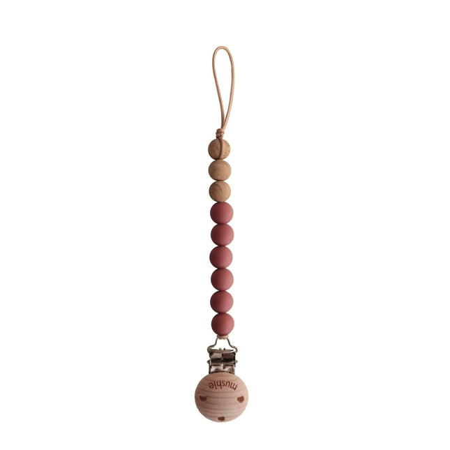 Mushie Speenkoord Eva Redwood - Mushie - Babywinkel - 810052466996