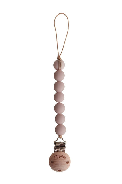 Mushie Speenkoord Halo Blush - Mushie - Babywinkel - 7426999779384