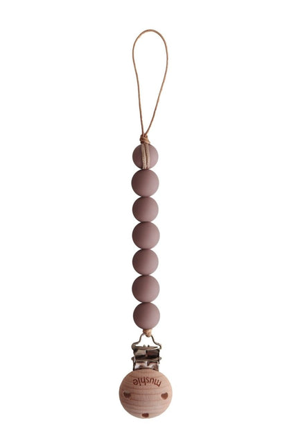 Mushie Speenkoord Halo Cloudy Mauve - Mushie - Babywinkel - 7426999779421