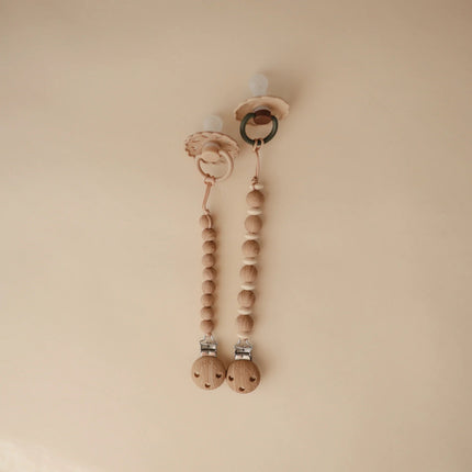 Mushie Speenkoord Hera Faux Wood - Mushie - Babywinkel - 810052468204