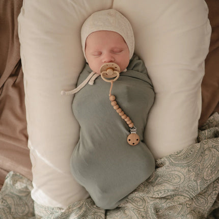 Mushie Speenkoord Hera Faux Wood - Mushie - Babywinkel - 810052468204