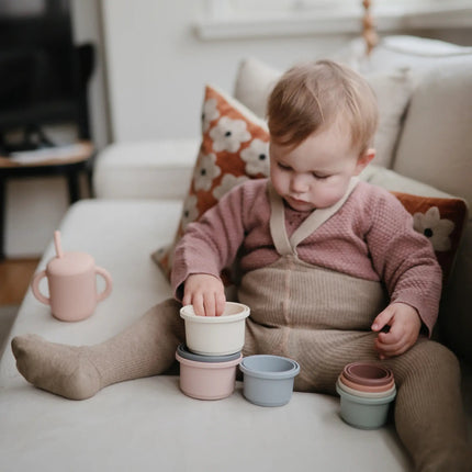 Mushie Stapeltoren Bekers - Mushie - Babywinkel - 7426999779346