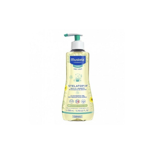 Mustela Badolie Baby Reinigend 500ml - Mustela - Babywinkel - 3504105034306