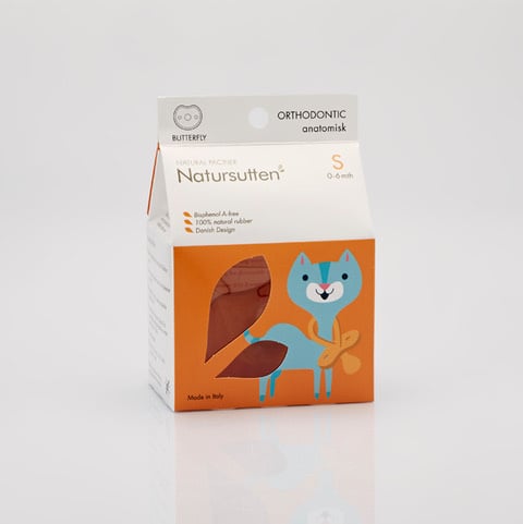 Natursutten Speen Vlinder Anatomisch S - Natursutten - Babywinkel - 894654002400
