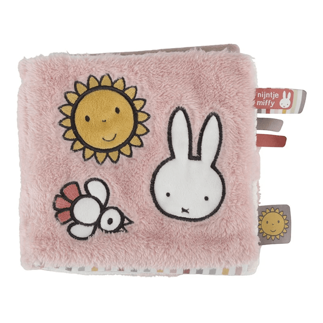 Nijntje Baby Boekje Fluffy Pink - Nijntje - Babywinkel - 8713291669253