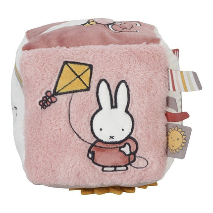 Nijntje Educatief Speelgoed Fluffy Kubus Pink - Nijntje - Babywinkel - 8713291669260
