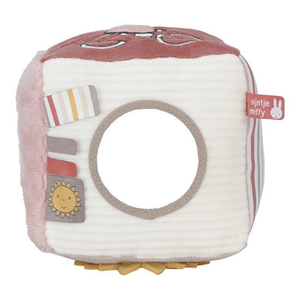 Nijntje Educatief Speelgoed Fluffy Kubus Pink - Nijntje - Babywinkel - 8713291669260