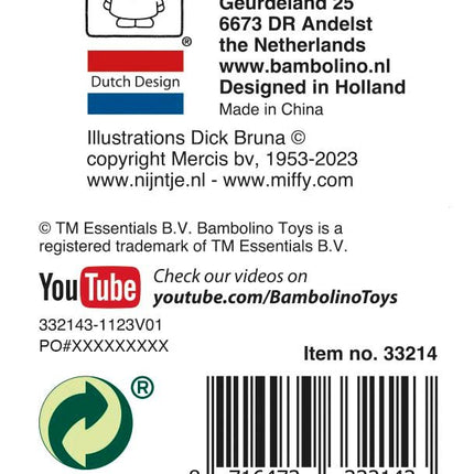 Nijntje Ketting Nijntje - Nijntje - Babywinkel - 8716473332143