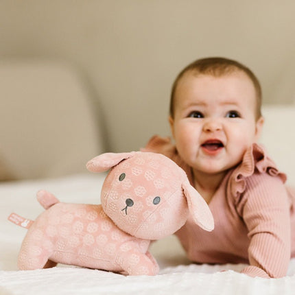 Nijntje Knuffel Snuffie Pink Flower 25cm koop je bij Babywinkel
