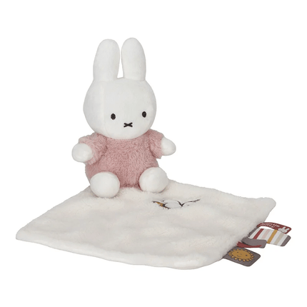 Nijntje Knuffeldoekje Fluffy Pink - Nijntje - Babywinkel - 8713291669291