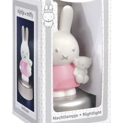 Nijntje Nachtlampje Roze 15cm - Nijntje - Babywinkel - 8716473332334