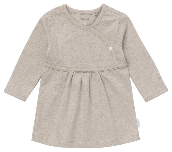 Noppies Baby Jurkje Nevada Taupe Melange - Noppies - Babywinkel - 8719788698539
