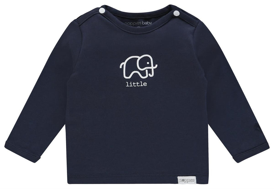 Noppies Baby Shirt Amanda Olifantje Navy - Noppies - Babywinkel - 8719788187217