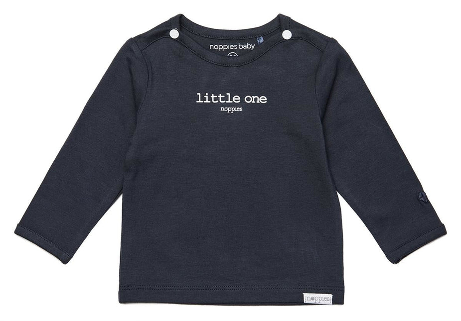 Noppies Baby Shirt Charcoal - Noppies - Babywinkel - 8719788385651