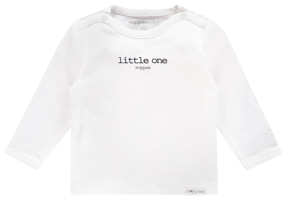 Noppies Baby Shirt Little One White - Noppies - Babywinkel - 8719788187033