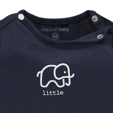 Noppies Baby Shirt Met Broekje Navy - Noppies - Babywinkel - 8719788542764