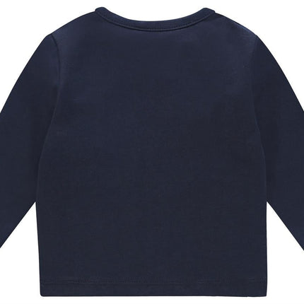 Noppies Baby Shirt Met Broekje Navy - Noppies - Babywinkel - 8719788542764