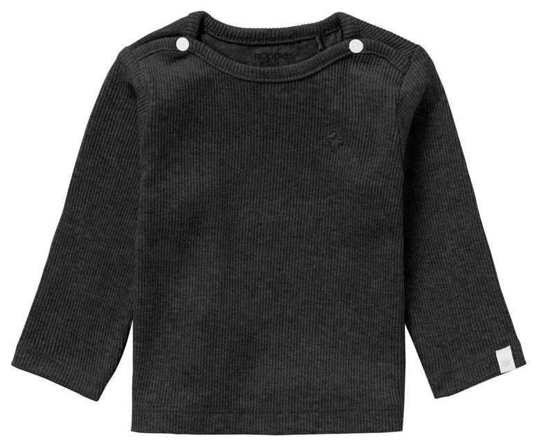 Noppies Baby Shirt Natal Dark Grey Melange - Noppies - Babywinkel - 8719788631314