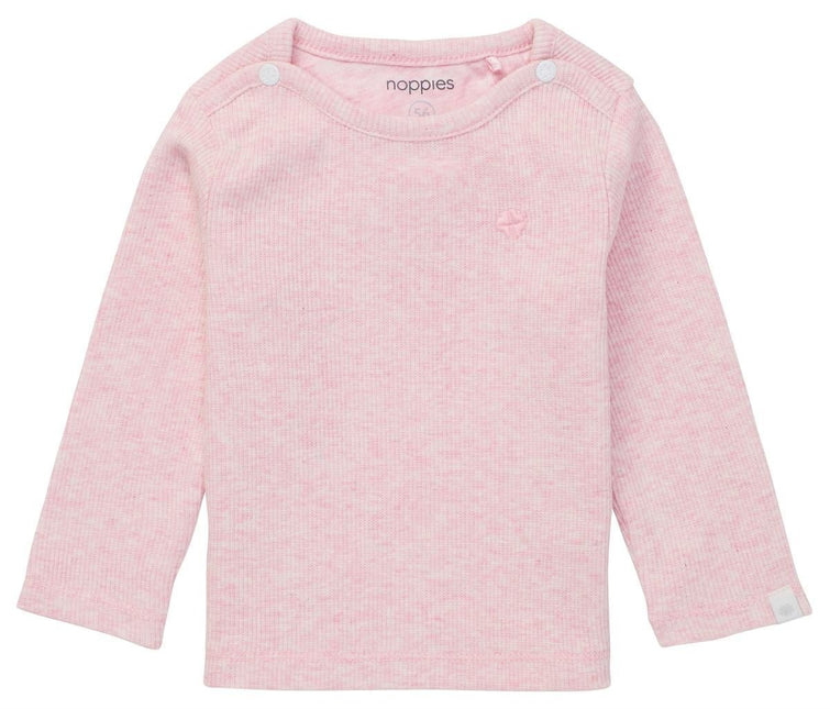 Noppies Baby Shirt Natal Light Rose Melange - Noppies - Babywinkel - 8719788541217