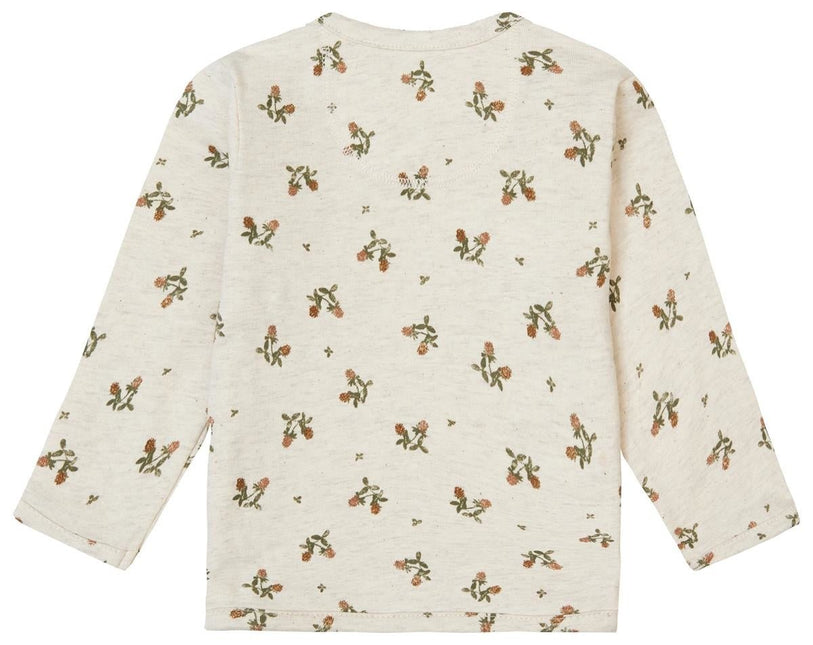 Noppies Baby Shirt Nicosia Ras1202 Oatmeal - Noppies - Babywinkel - 8719788763114