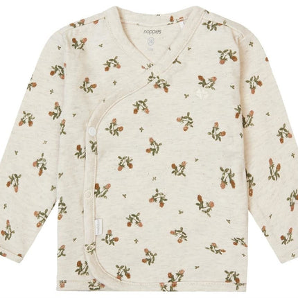 Noppies Baby Shirt Nicosia Ras1202 Oatmeal - Noppies - Babywinkel - 8719788763114