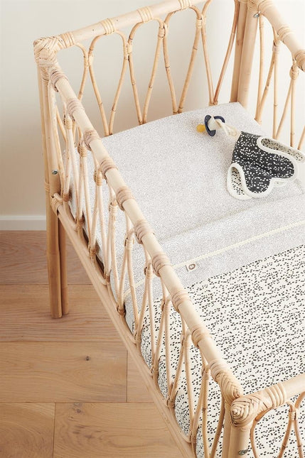 Noppies Ledikantdeken Dot Jersey Omkeerbaar Jet Stream koop je bij Babywinkel