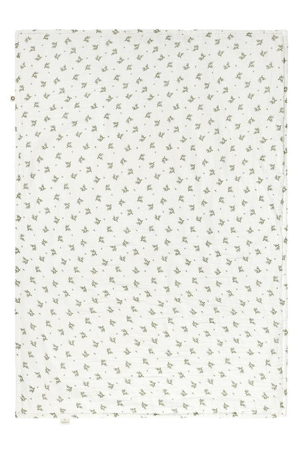 Noppies Wiegdeken Clover Mousseline Omkeerbaar Beetle koop je bij Babywinkel