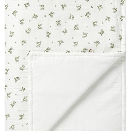 Noppies Wiegdeken Clover Mousseline Omkeerbaar Beetle - Noppies - Babywinkel - 8719788633318