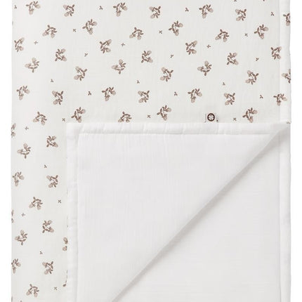 Noppies Wiegdeken Clover Mousseline Omkeerbaar Jet Stream - Noppies - Babywinkel - 8719788633301