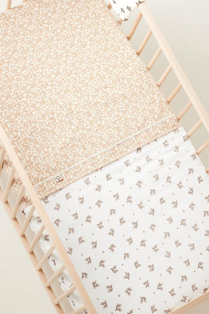 Noppies Wiegdeken Clover Mousseline Omkeerbaar Jet Stream - Noppies - Babywinkel - 8719788633301