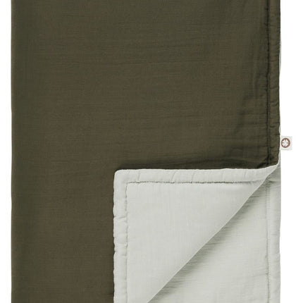 Noppies Wiegdeken Gevuld Mousseline Omkeerbaar Beetle 75x100cm - Noppies - Babywinkel - 8719788633172