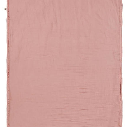 Noppies Wiegdeken Gevuld Mousseline Omkeerbaar Misty Rose 100x140cm - Noppies - Babywinkel - 8719788633271