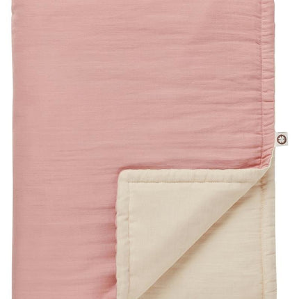Noppies Wiegdeken Gevuld Mousseline Omkeerbaar Misty Rose - Noppies - Babywinkel - 8719788633158