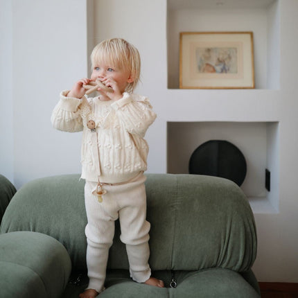 PACIFIER CLIP - Linnen - Mushie - Babywinkel - 840355800623