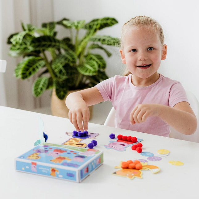 Peppa Pig Pompom Plakken - Babywinkel - 8714274360174