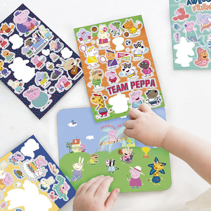 Peppa Pig Raamstickers - Babywinkel - 8714274360129