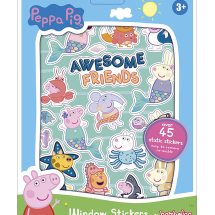 Peppa Pig Raamstickers - Babywinkel - 8714274360129