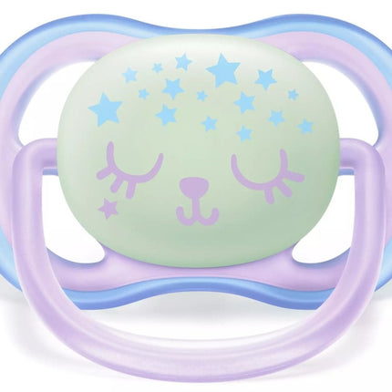 Philips Avent Fopspeen Air Night Mix +0Mnd 2st - Philips Avent - Babywinkel - 8710103900771