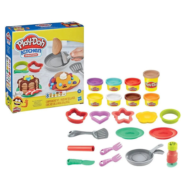 Play - Doh Klei Pan Met Bestek En Borden 26 Delig koop je bij Babywinkel